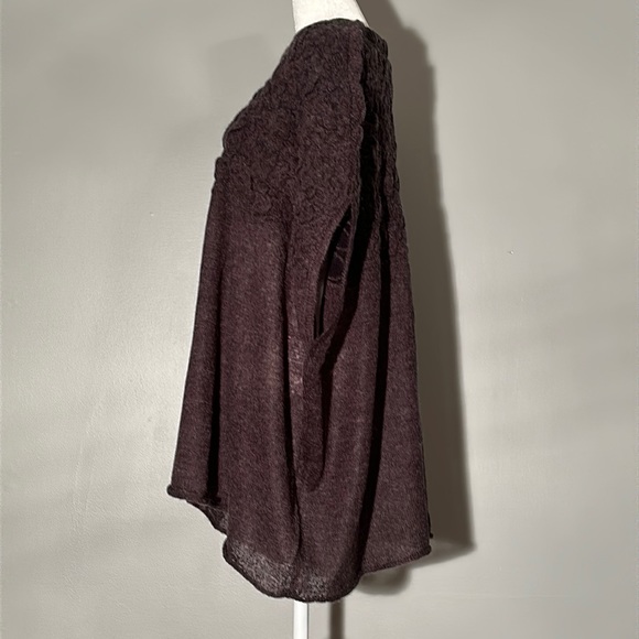 CAbi Brown Long Sweater, Size Medium - Picture 3 of 6